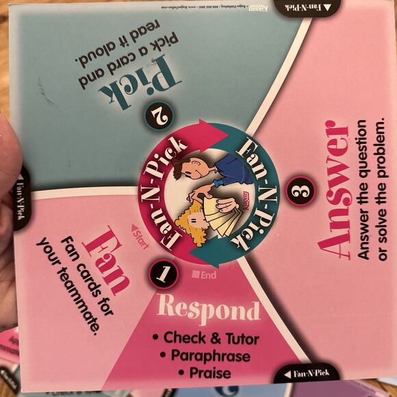 Kagan Strategy Classroom Group Table Mats 2-sided New Teacher Resources All Ages - Picture 6 of 8